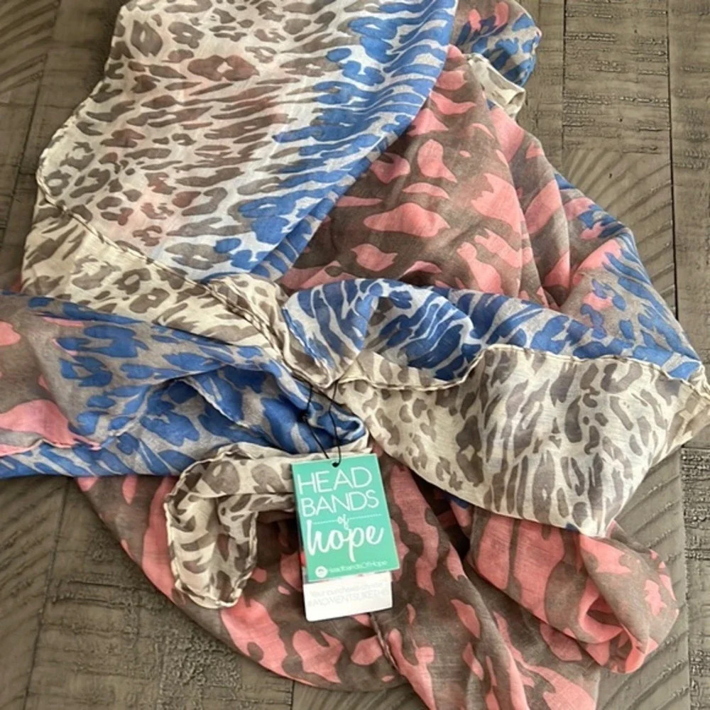 Headbands of Hope‎ Cheetah Print Scarf